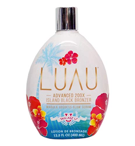 Tan Asz U Luau 200X tanning lotion twin pack containers