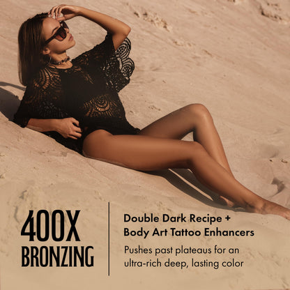Brown Sugar Dipped in Dark 400X bronzer ingredients label