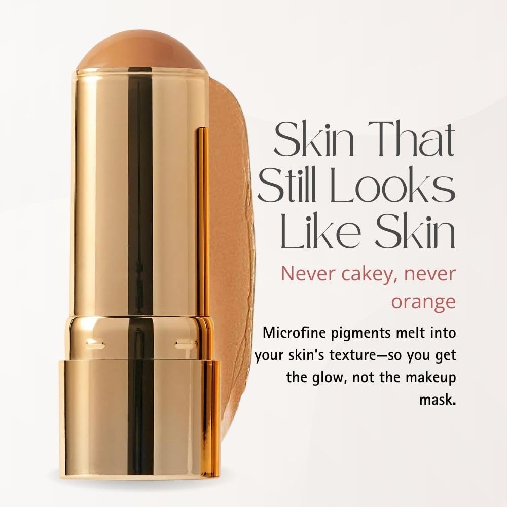 Merit Bronze Balm Sheer Sculpting Bronzer open stick in shade Quince