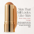 Merit Bronze Balm Sheer Sculpting Bronzer open stick in shade Quince