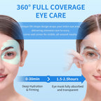 Spodare Happy Blue hydrogel eye patches container open