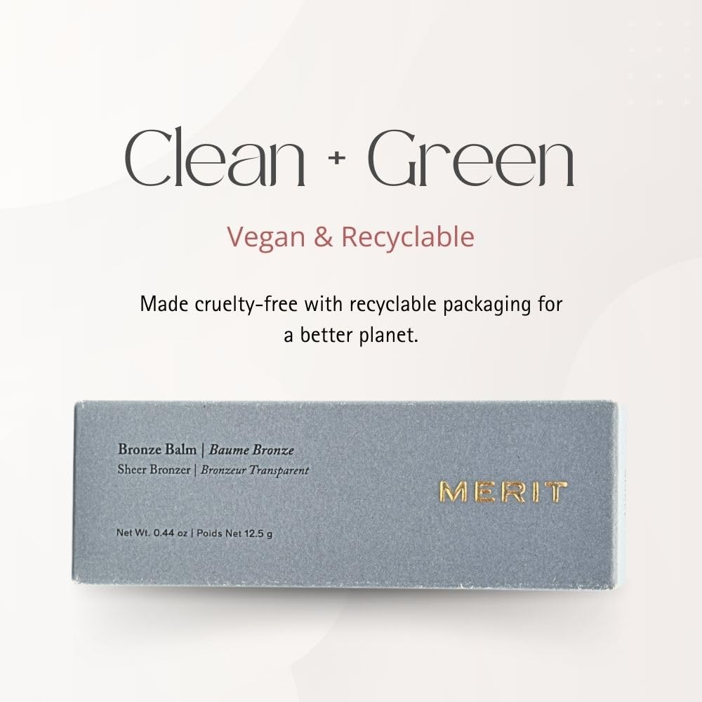 Merit Bronze Balm Quince creamy texture close up