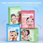 Spodare 6 pairs eye mask packaging layout