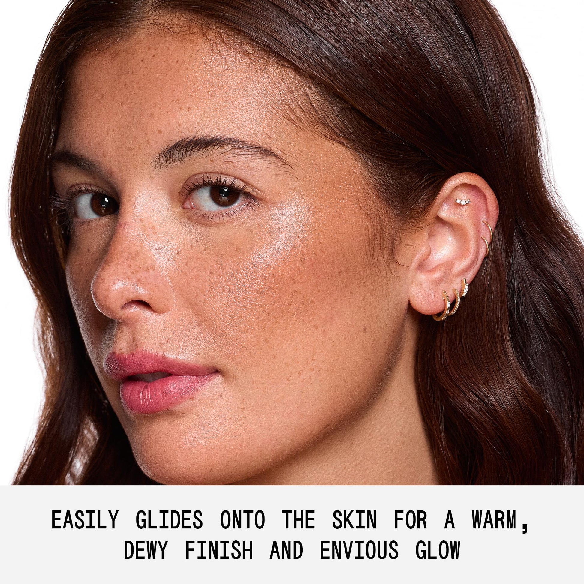 Close up of About-Face Beach Freak Bronzer Stick twist-up mechanism