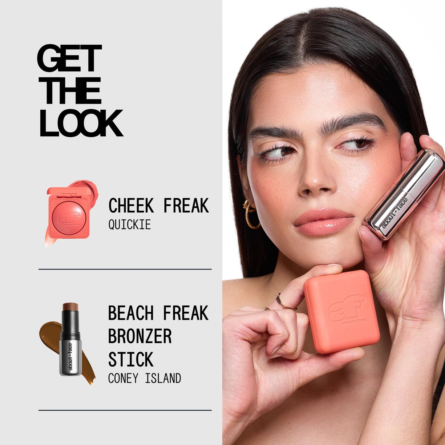 About-Face Beach Freak Bronzer Stick Coney Island shade detail