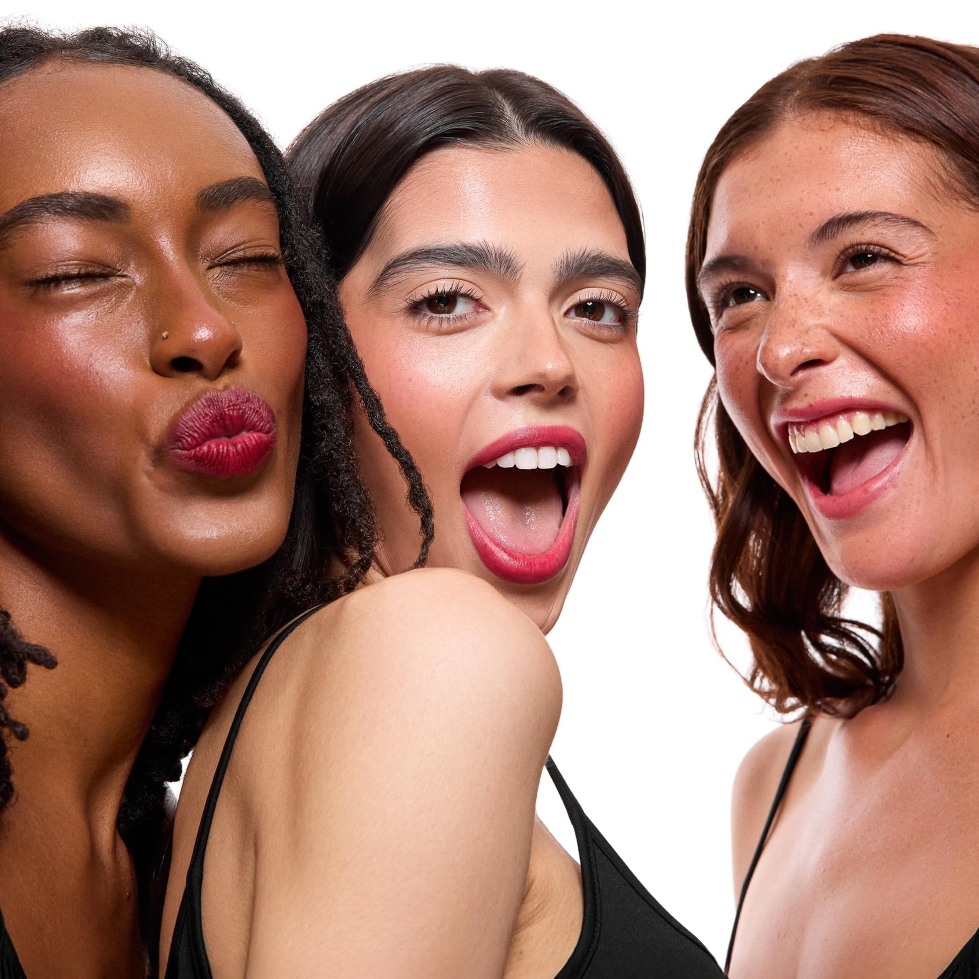Sun-kissed dewy finish achieved with About-Face Beach Freak Bronzer