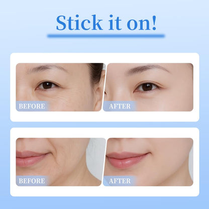 Skincare routine setup featuring authentic USA imported Natener PDRN micro eye patches.