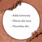 Sorme Goddess bronzer powder open compact showing shade texture