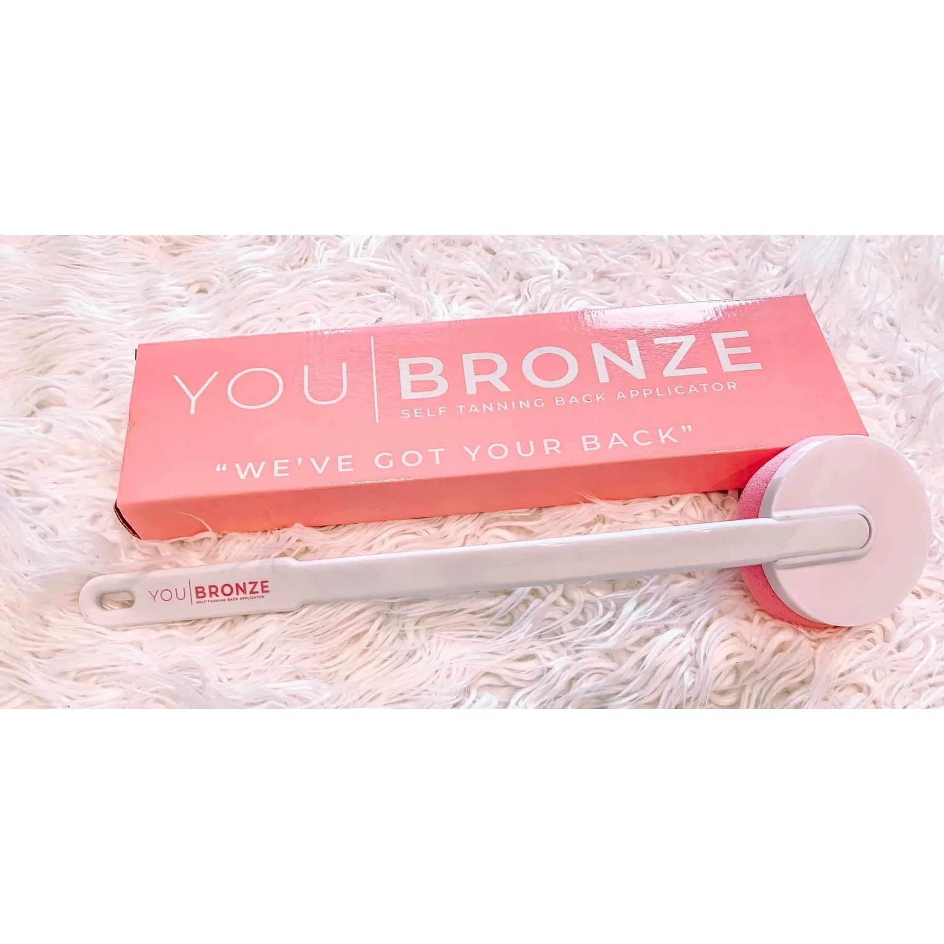 You Bronze self tanning tool for streak free results