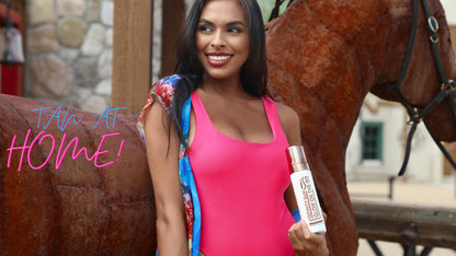 Infinity Sun sunless tanning mousse packaging details