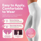 Lumoria smooth coverage silicone pads for leggings