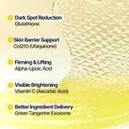 Goodal Green Tangerine eye patches package ingredient details