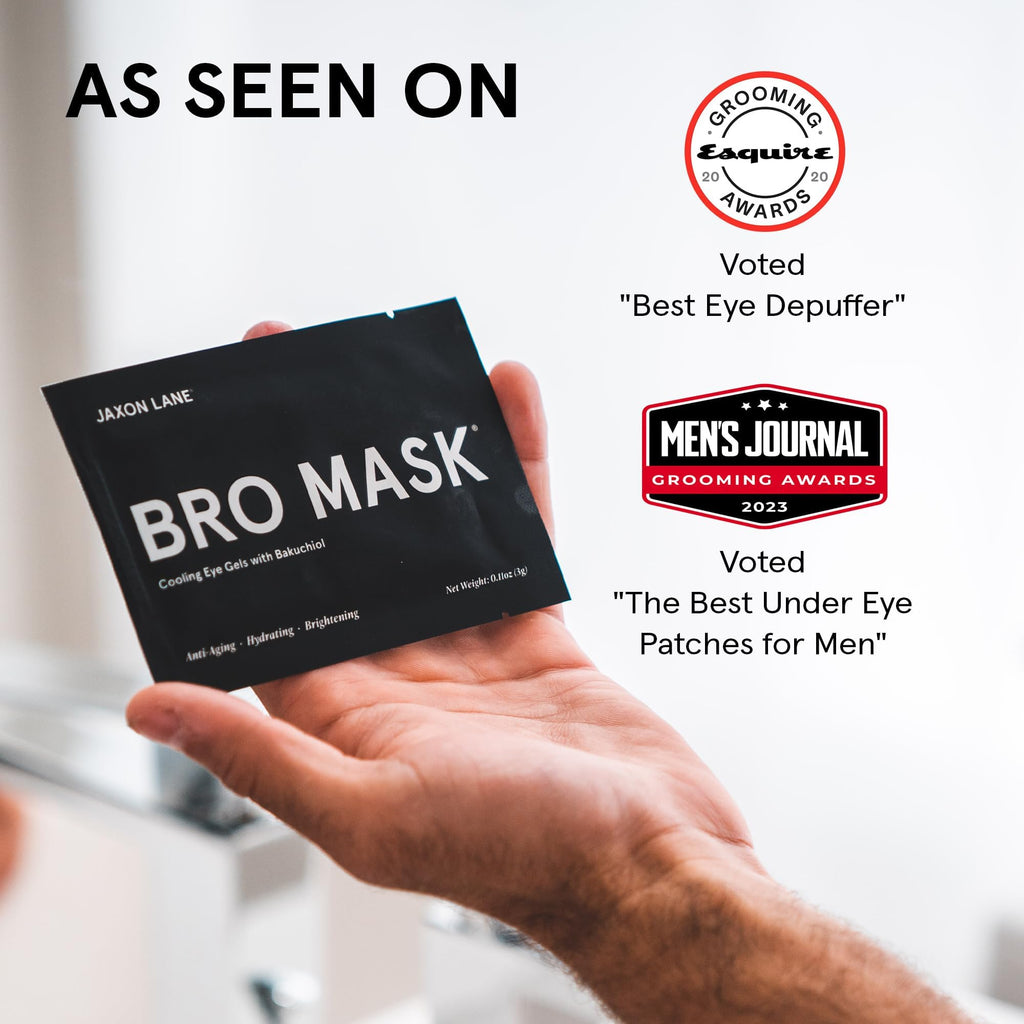 Jaxon Lane anti aging eye patches retail packaging angle view