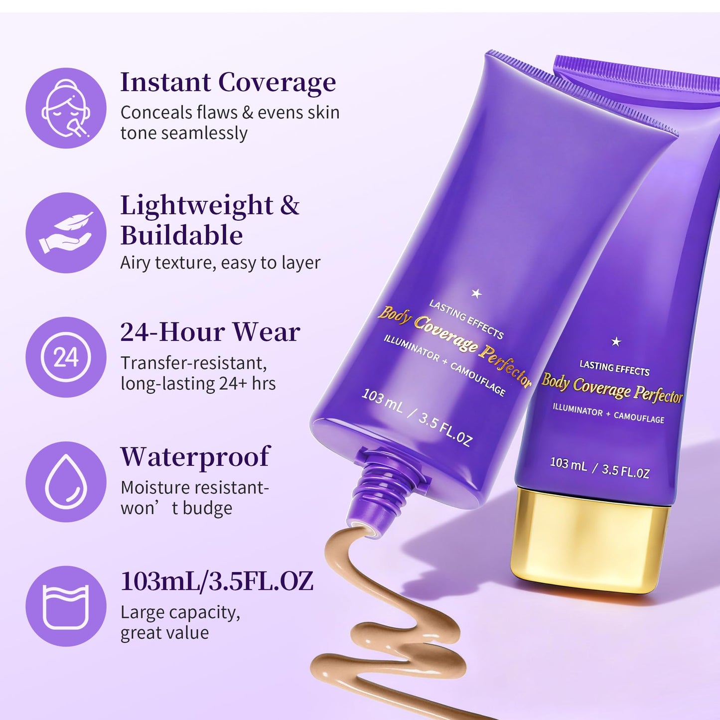 Tube of Westmore Beauty waterproof body concealer