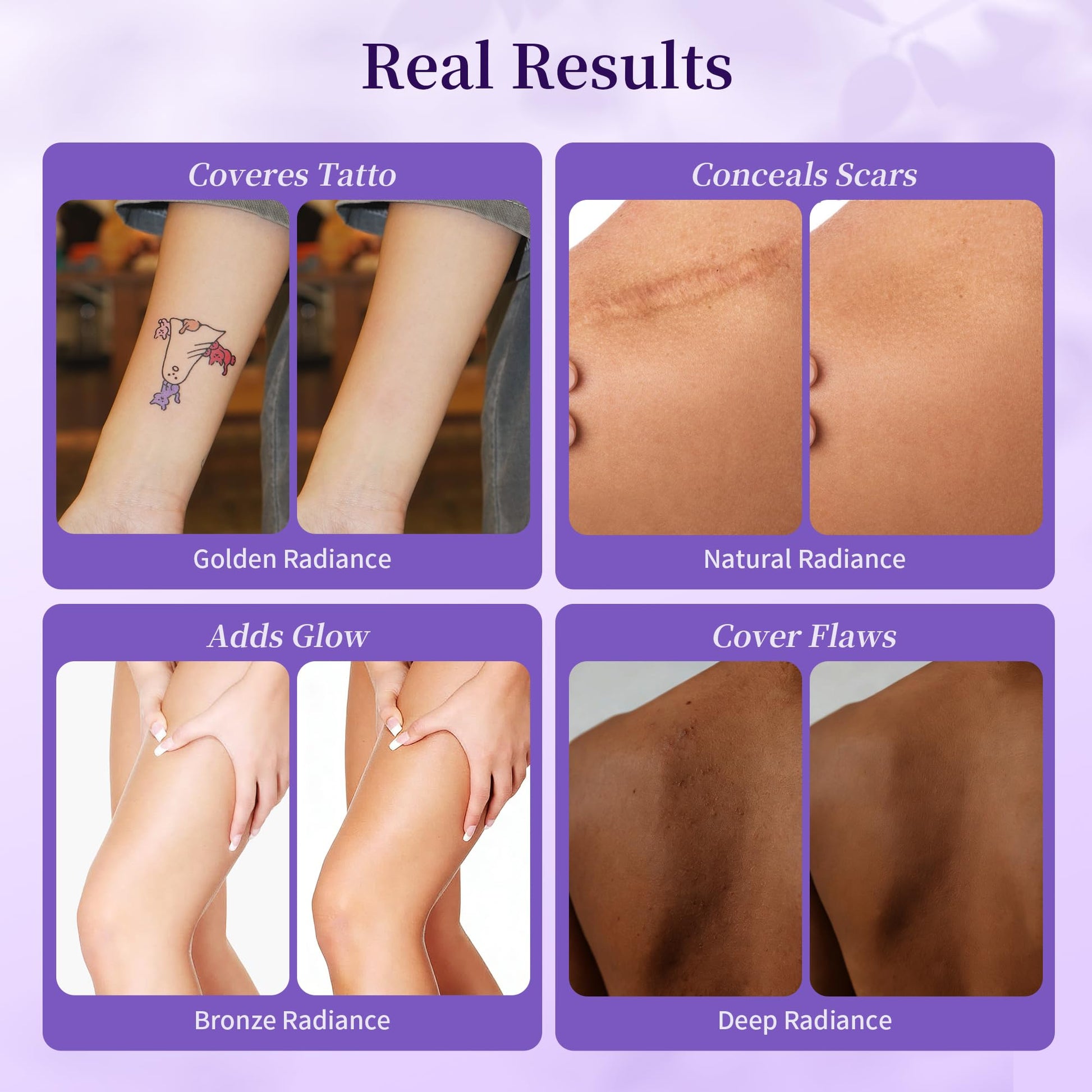 Westmore Beauty Bronze Radiance tattoo cover up packaging