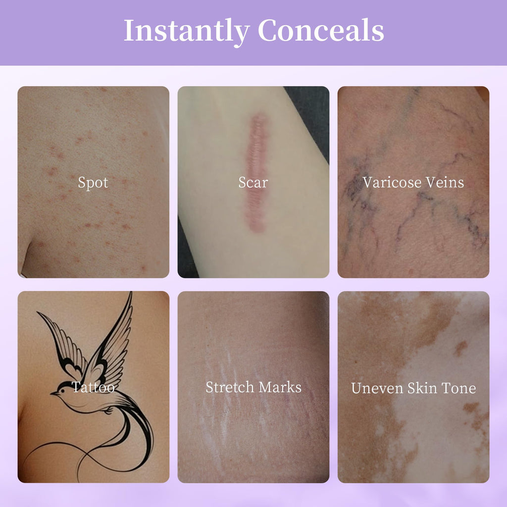 MyTend Westmore Beauty Body Coverage Perfector application demonstration on leg