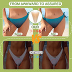 Reusable silicone pads showing Y-shape design and smooth surface