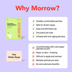 Authentic Morrow beauty skincare product packaging angle shot