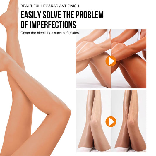 O'cheal body foundation cream application on skin