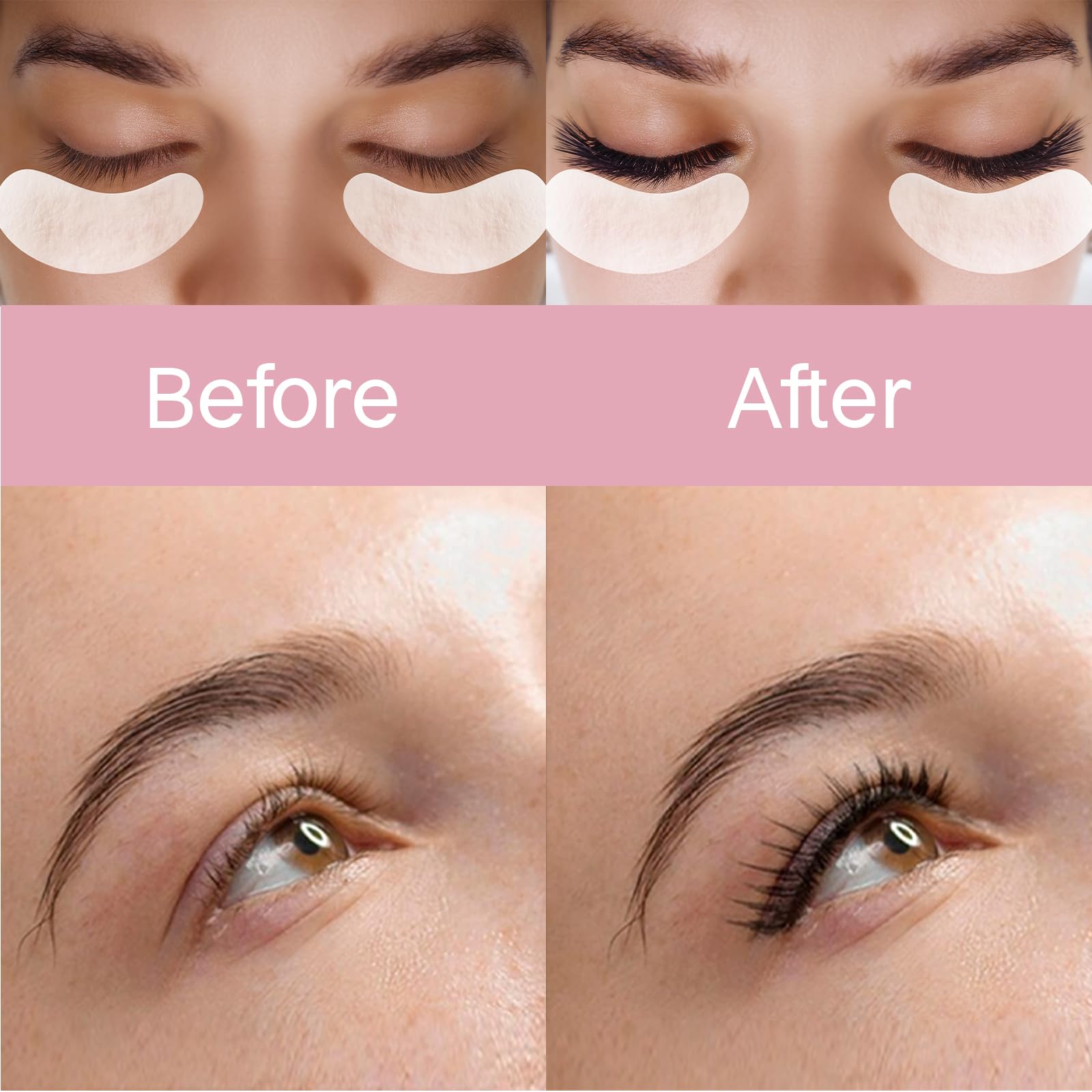 Vaincre hydrogel under eye stickers showing the non-woven lint-free surface texture.