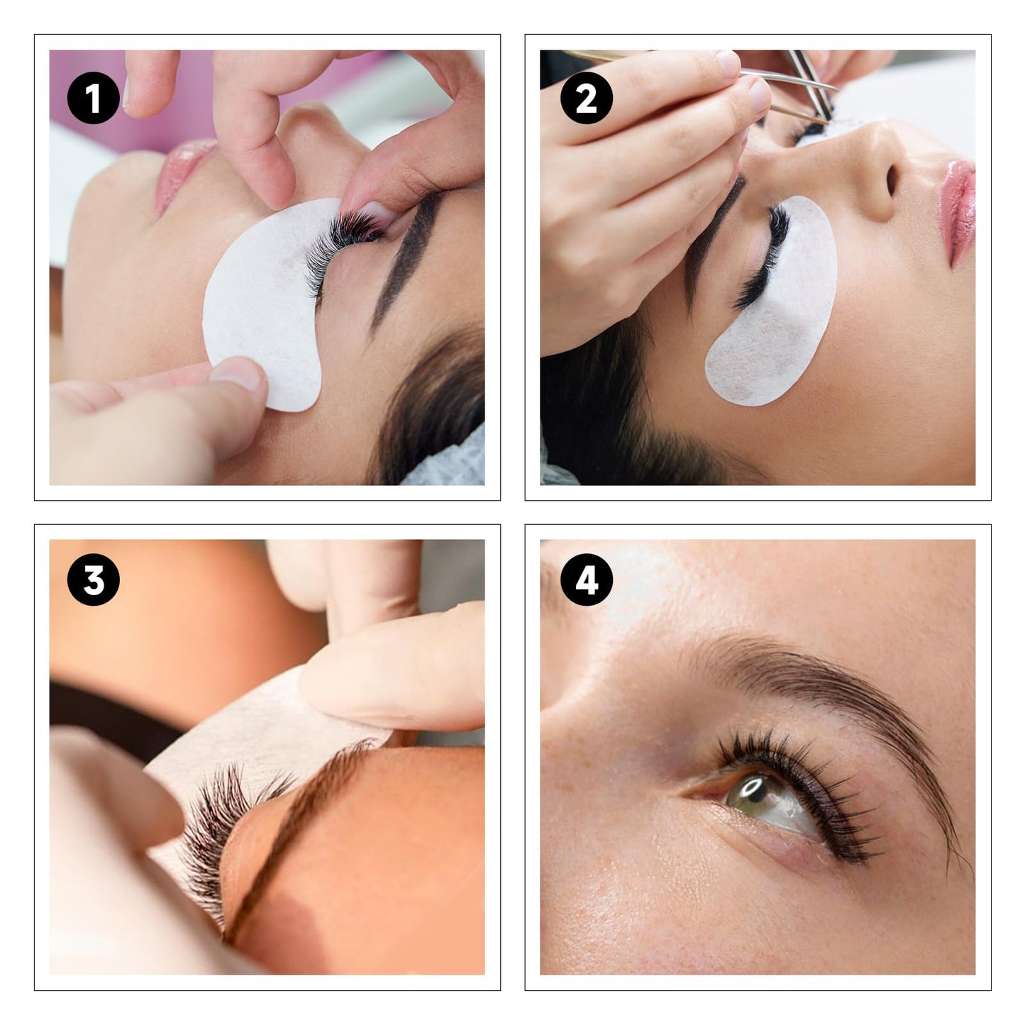 Full set of Vaincre 120 pairs premium under eye hydrogel masks for beauty salons.