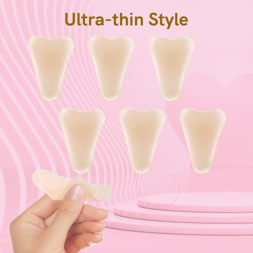 Reusable beige concealer inserts laid flat