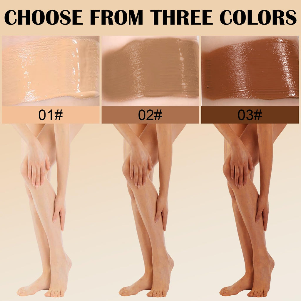 Jutqut body concealer tube showing shade 03 dark brown