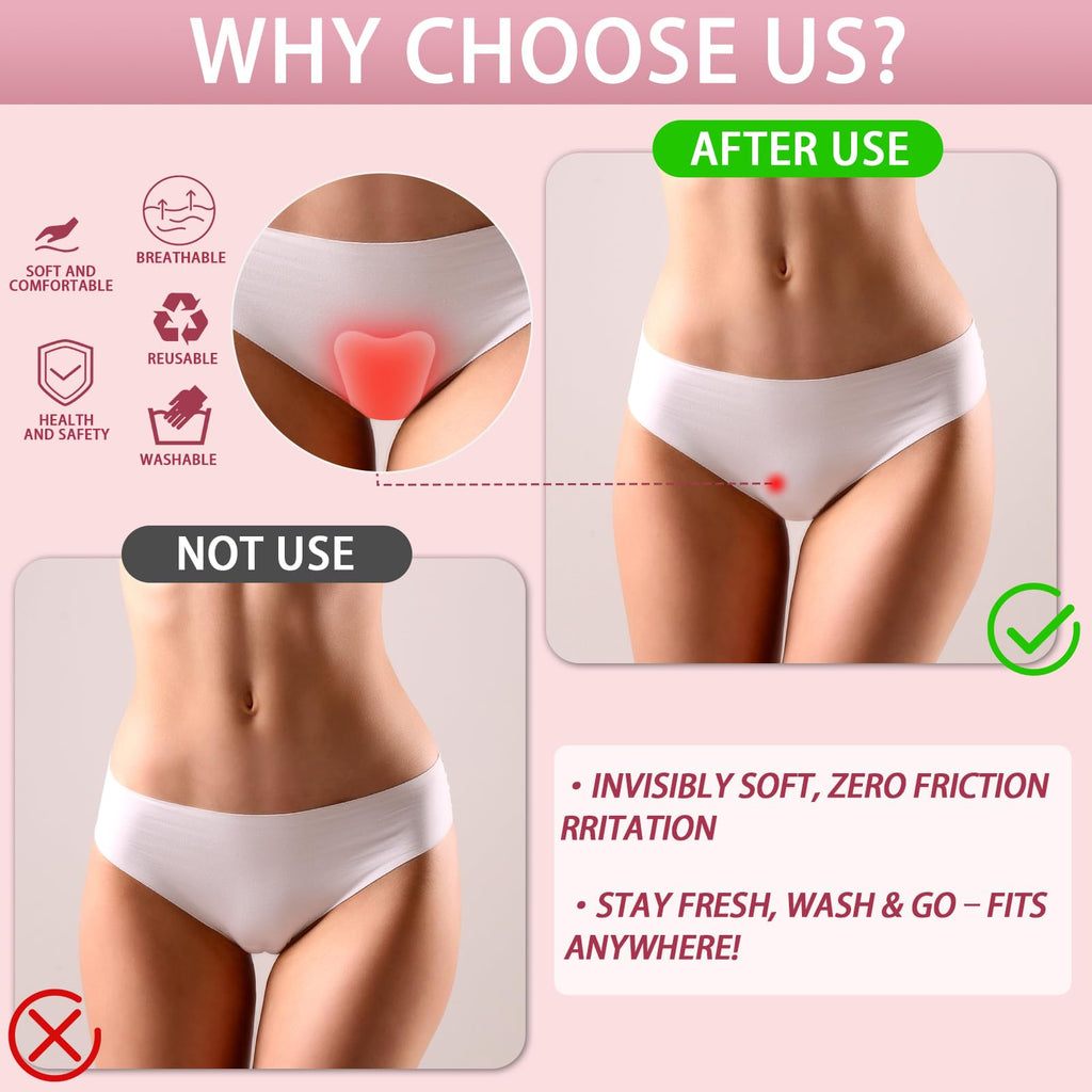 Inefticism 5 Pack Camel Concealer Toe Cover showing adhesive backing