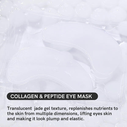 PEAUAMIE hydrating hydrogel eye masks close up texture for wrinkle treatment