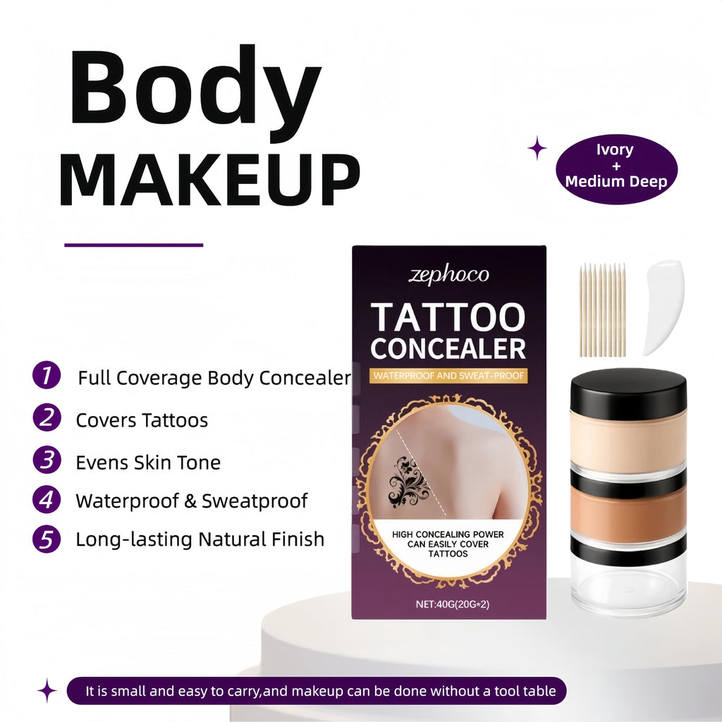 Jyovqxf body concealer dual shades open container