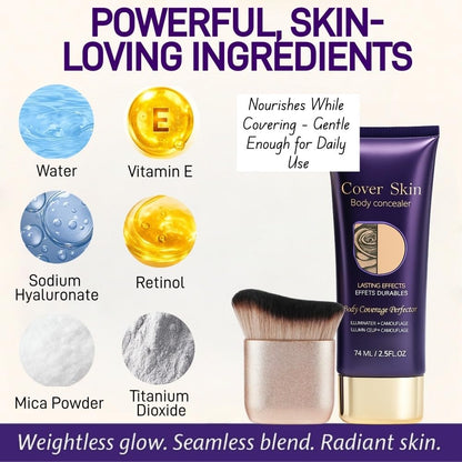 Diryi body foundation kit for tattoos and scars
