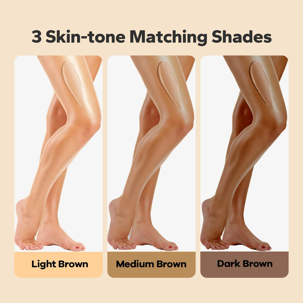 Kototo waterproof leg and body makeup texture sample
