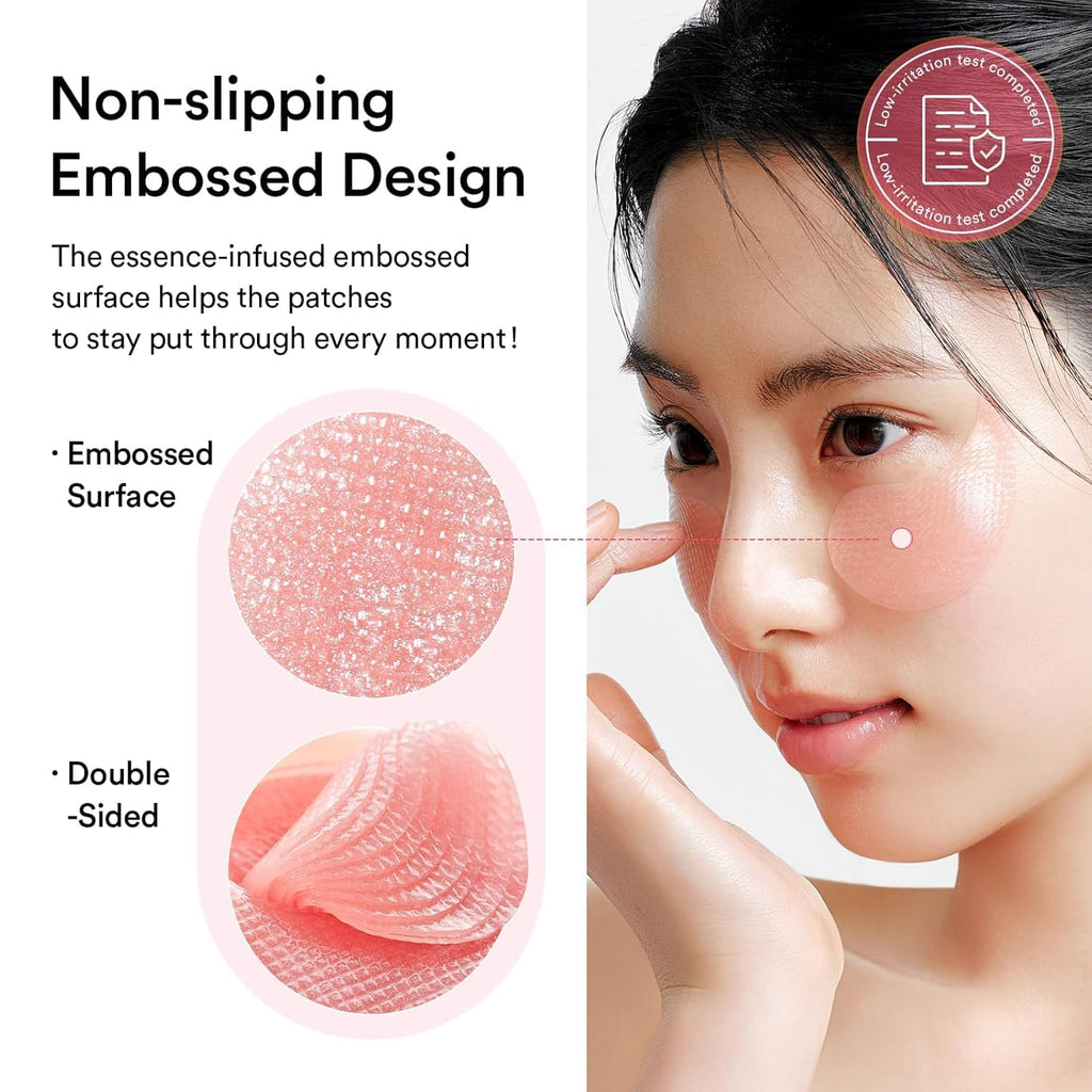 Abib PDRN retinal eye patches opened jar showing jelly masks
