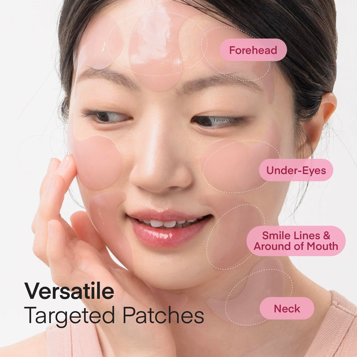 Side profile of Terez and Honor collagen eye patch jar and box