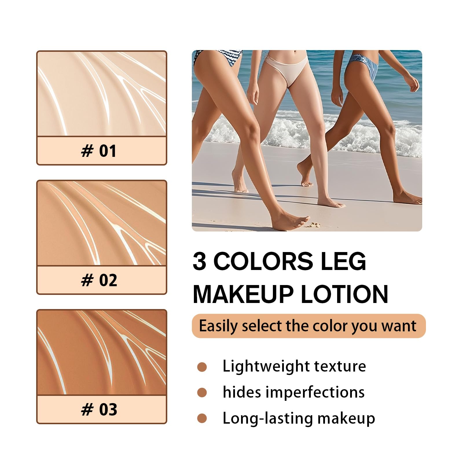 ECDMKF long lasting tattoo cover up cream tube