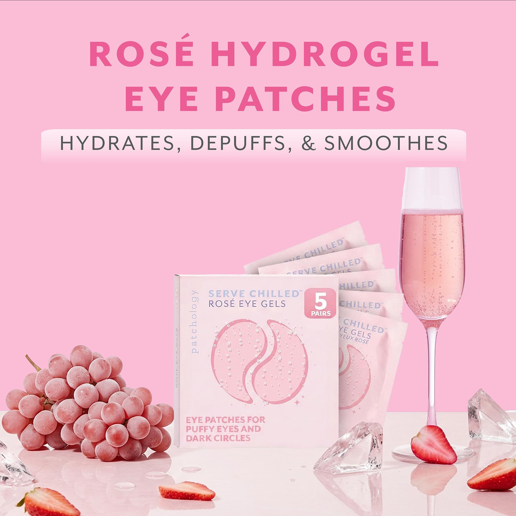 Patchology antioxidant eye masks for reducing dark circles and puffiness
