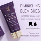 Abyst body foundation box packaging side view