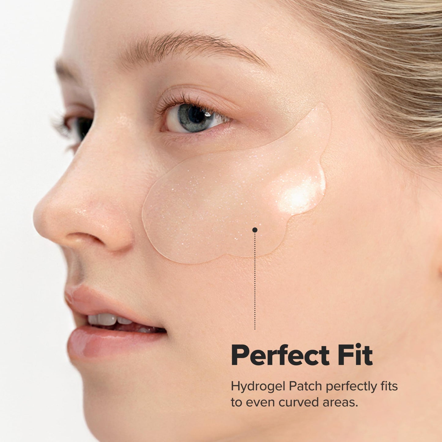 Beauty of Joseon Revive eye contour patch jar with the included hygienic application spatula.