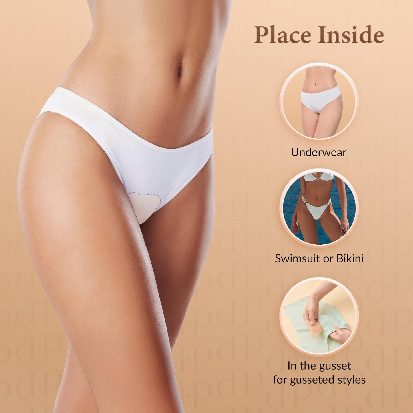 Reusable adhesive silicone concealer pads for comfortable daily wear