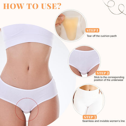 Iyrnisfem 4-pack variety concealer pads for swimwear