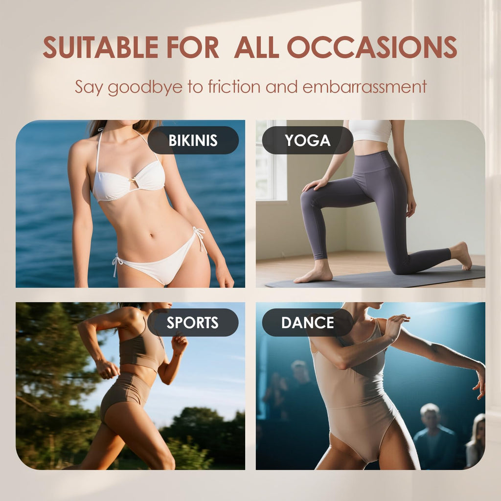Hapife smooth front concealer pad lifestyle activewear view