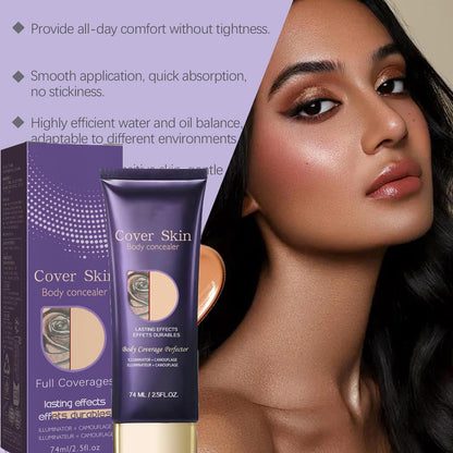 Shebeedo body concealer for legs and body packaging