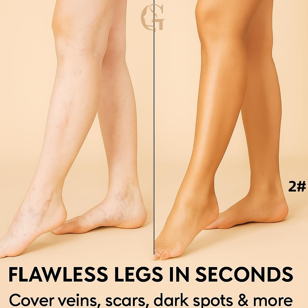 Waterproof test showing Shengqialun concealer on skin