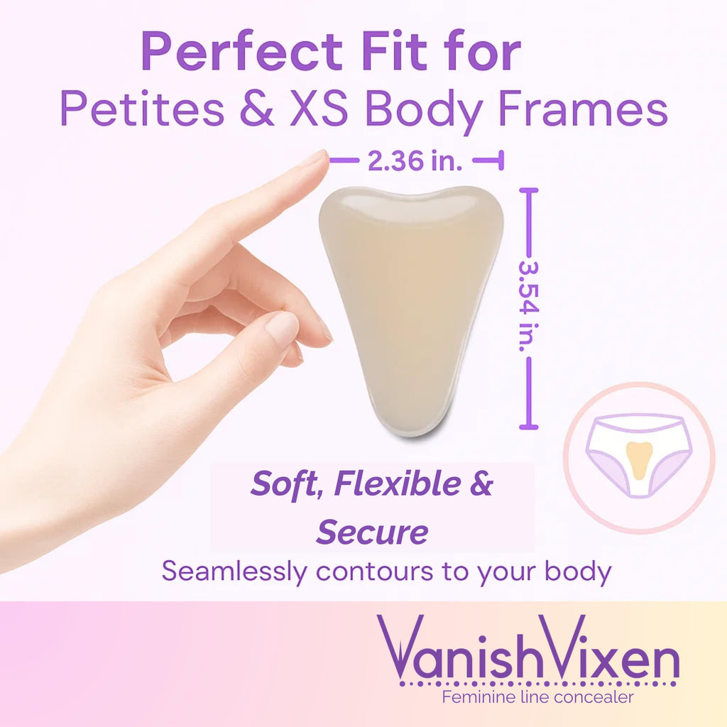 VanishVixen reusable adhesive coverage insert for activewear