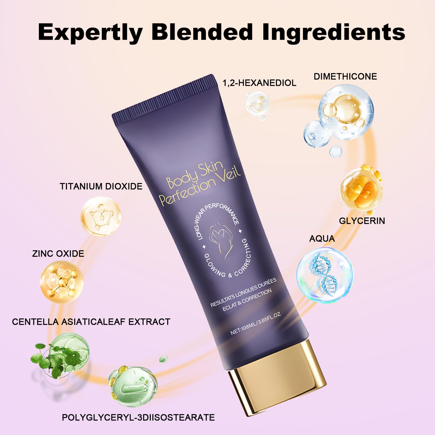 Close up of VivaBloom concealer cream texture