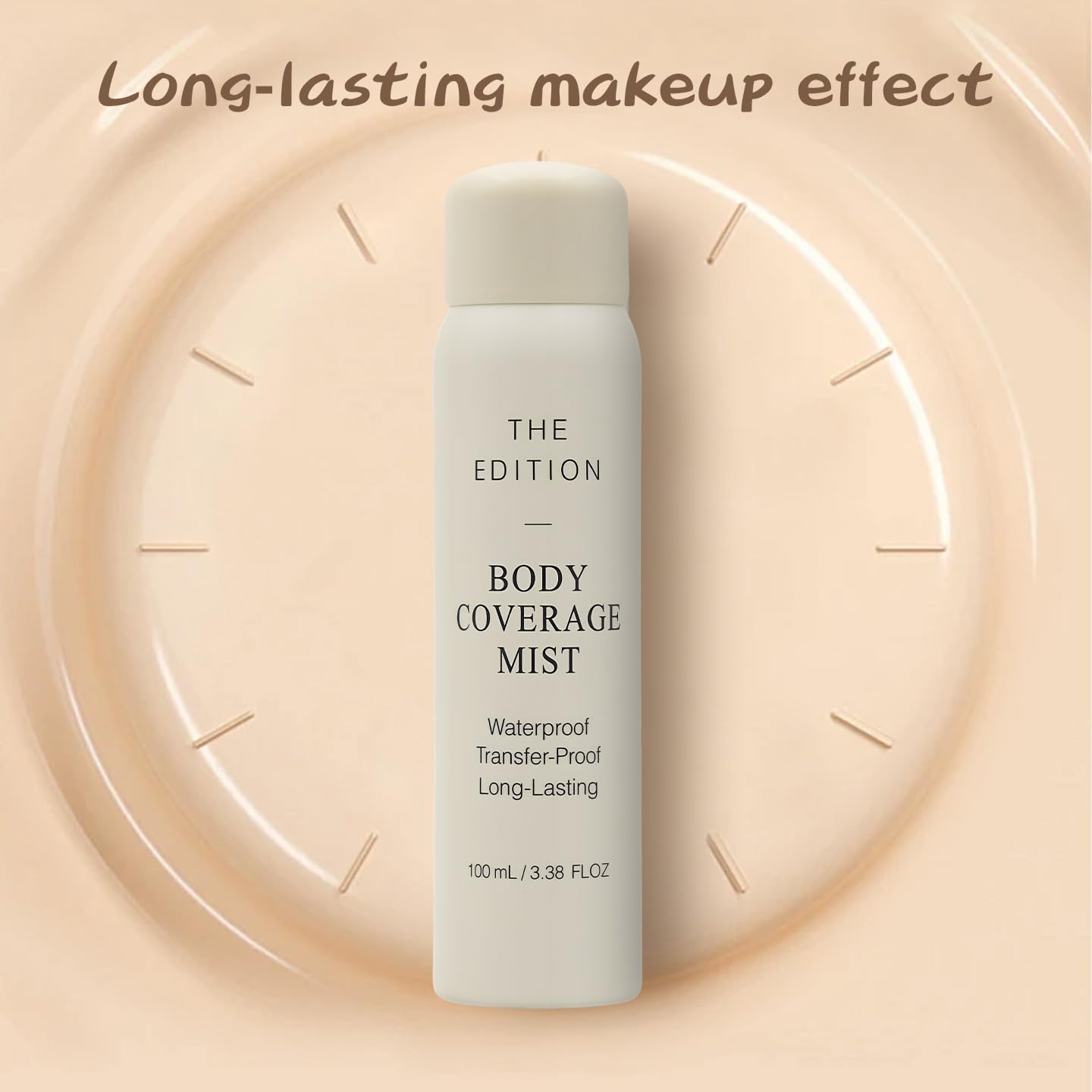 The Edition Body Coverage Perfector before and after leg application