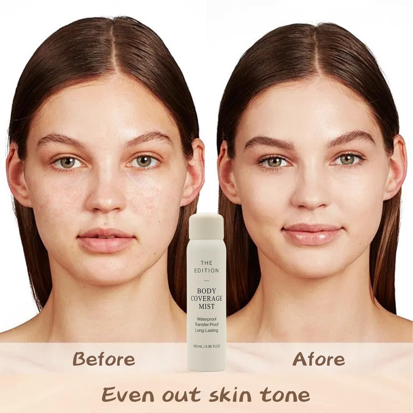 The Edition Body Coverage Perfector waterproof test demonstration