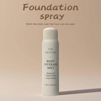 The Edition Body Coverage Perfector bottle with ingredients label