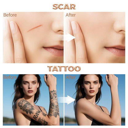 Dageda waterproof tattoo cover up makeup application