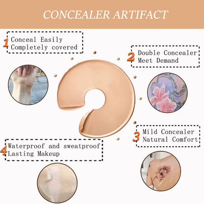 Professional skin concealing kit for men and women